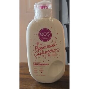 eos Peppermint Cashmere Shea Better 24H Moisture Body Lotion 16oz Pump New